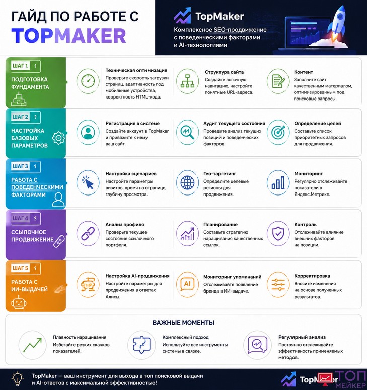 Гайд по работе с TopMaker