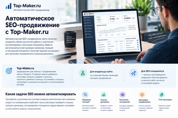 Автоматическое SEO-продвижение